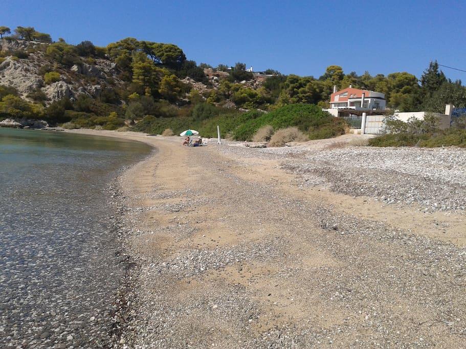 Villa Marvelous House By The Sea Limni Vouliagmenis Exterior foto